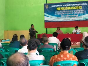 mbminvestigasi.com | Babinsa Koramil Cepogo Kawal Musrenbangdes Kembang Kuning, Pastikan Aspirasi Warga Jadi Prioritas Pembangunan 2027