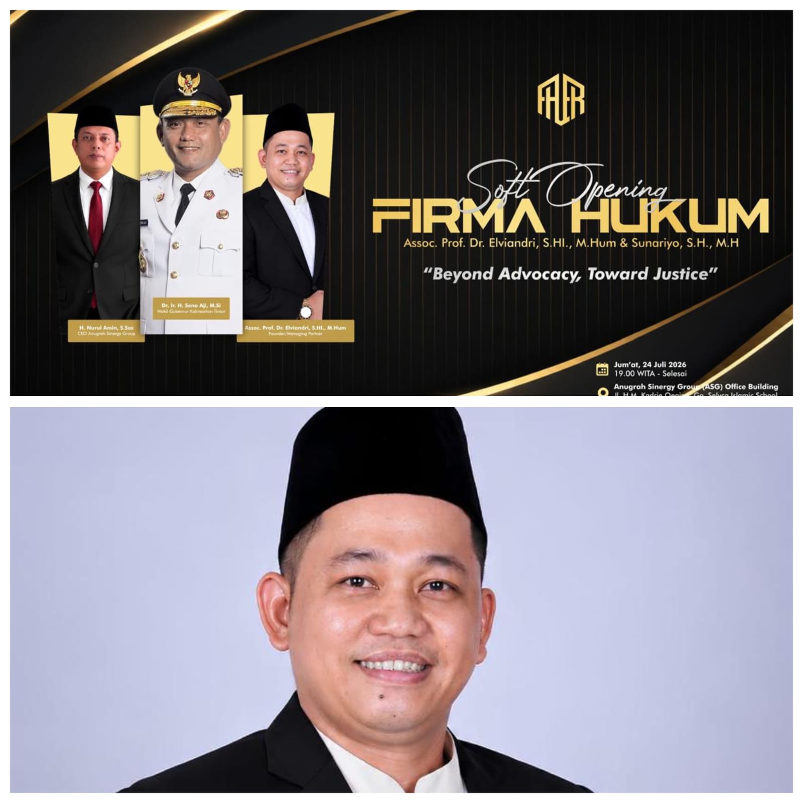 mbminvestigasi.com | Resmi Berkantor di Samarinda, Firma Hukum Elviandri dan Sunariyo Siapkan Advokat Muda Hadapi Era IKN