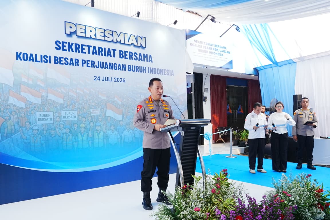 mbminvestigasi.com | Kapolri: Desk Ketenagakerjaan Hadir Berikan Solusi bagi Persoalan Buruh