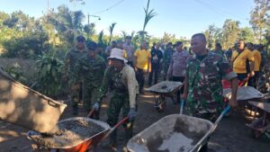 mbminvestigasi.com | Kodim 0809/Kediri Bangun Jembatan Perintis Garuda Merah Putih, Wujud Nyata Bhakti TNI Perkuat Akses dan Ekonomi Warga