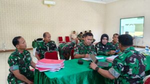 mbminvestigasi.com | Perkuat Tertib Administrasi dan Tata Kelola Satuan, Tim Wasrik Itdam IV/Diponegoro Periksa Kodim 0724/Boyolali