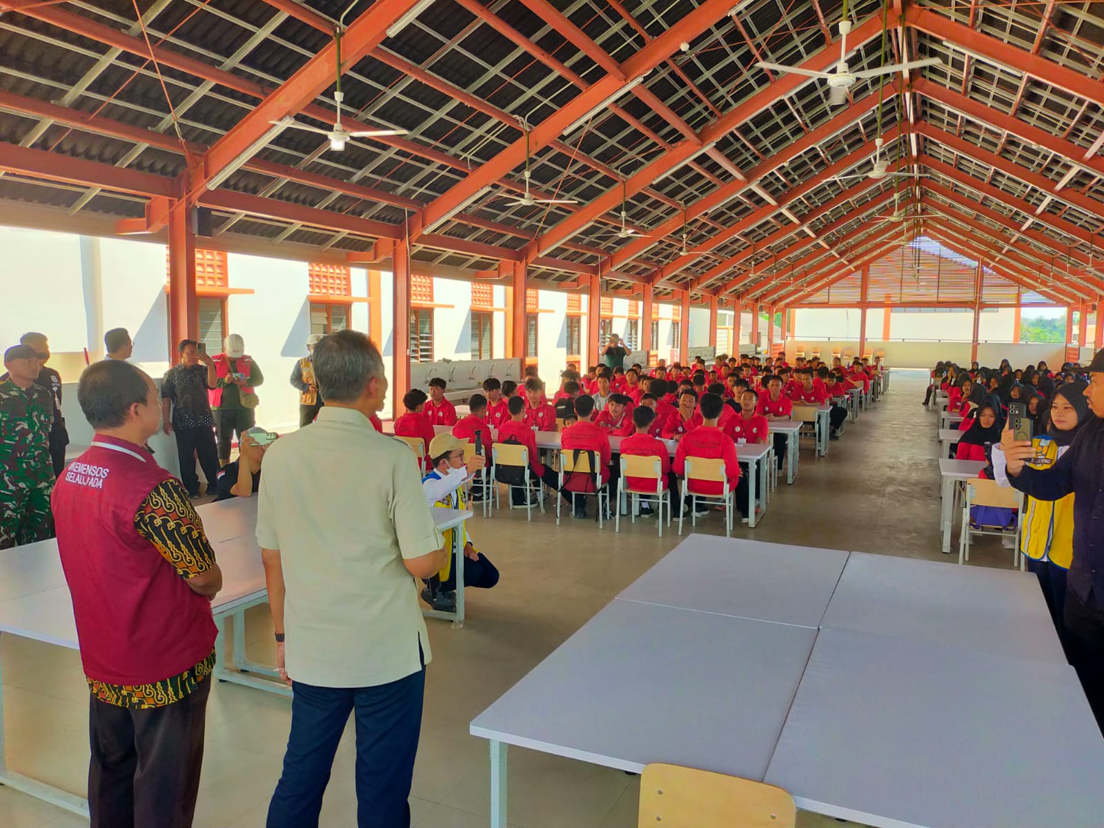 mbminvestigasi.com | Menteri PU Tinjau Sekolah Rakyat Terintegrasi 78 Sragen, Babinsa Koramil Mondokan Ikut Pastikan Kesiapan