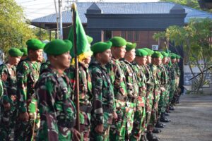 mbminvestigasi.com | Korem 132/TDL Gelar Upacara Mingguan, Tingkatkan Disiplin dan Profesionalisme Prajurit