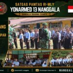 mbminvestigasi.com | Tanamkan Jiwa Nasionalisme Sejak Dini, Pos Kapar Satgas Pamtas Yonarmed 13/Nanggala Berikan Pembekalan Wasbang Interaktif di SMAN 1 Batang Lupar