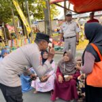 mbminvestigasi.com | Pojok Kamtibmas Polres Ngawi Hadir di Pasar Krompol Ajak Warga Jaga Kamtibmas