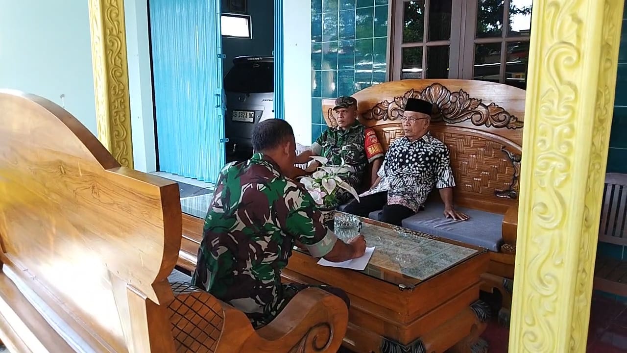 mbminvestigasi.com | Perbarui Data Kewilayahan, Koramil Karangmalang Perkuat Akurasi Pembinaan Teritorial