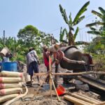 mbminvestigasi.com | Jembatan Merah Putih Wujudkan Impian Warga Gumukrejo, Sasak Bambu Berganti Jembatan Beton Kokoh
