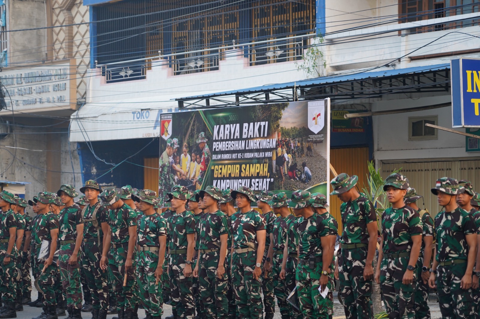 mbminvestigasi.com | Danrem 132/Tadulako Turun Langsung pada Karya Bakti Semarak HUT ke-1 Kodam XXIII/Palaka Wira