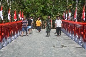 mbminvestigasi.com | Kodim 0213/Nias Rampungkan Jembatan Modular 24 Meter di Nias Utara, Perkuat Akses Masyarakat