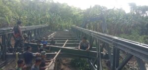 mbminvestigasi.com | Kodim 0213/Nias Rampungkan Jembatan Modular 24 Meter di Nias Utara, Perkuat Akses Masyarakat