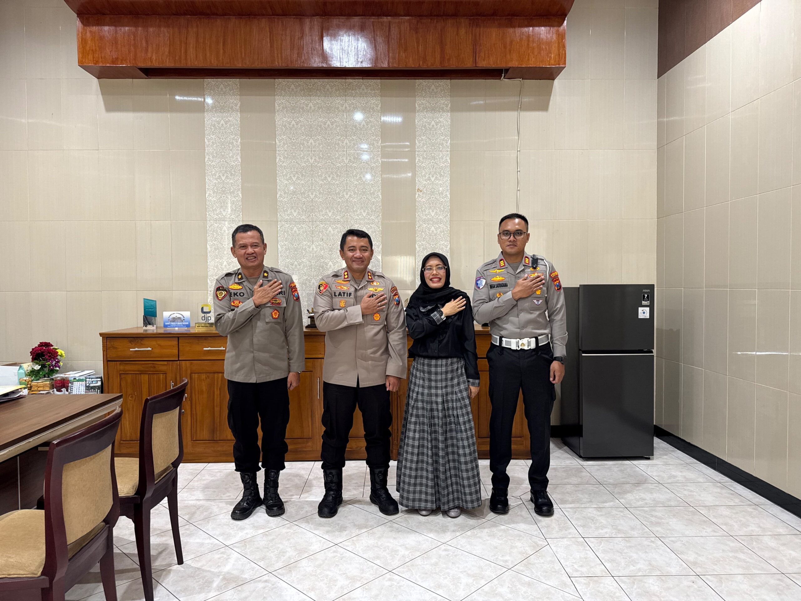 mbminvestigasi.com | Langkah Perdana AKBP Latif, Bangun Kolaborasi Strategis dengan Pemkab Kediri