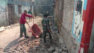 mbminvestigasi.com | Hari Libur Tidak Ada Istilah Kendur dan Luntur, Bagi Satgas TMMD & Warga Masyarakat, Kerjakan Sasaran TMMD Sengkuyung Tahap III TA 2026