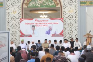 mbminvestigasi.com | KAPOLDA KEPRI HADIRI PERESMIAN PONDOK PESANTREN NUR IMAN MADANI DI PULAU KASU, PERKUAT SINERGI DAN SEMANGAT KEBANGSAAN