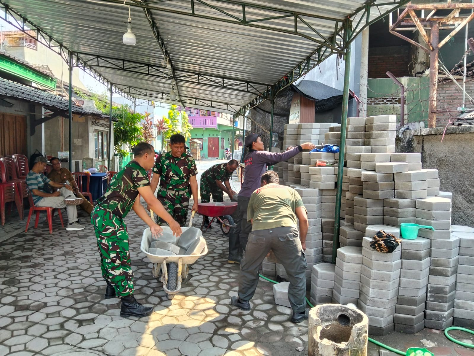 mbminvestigasi.com | Hari Ini Sasaran TMMD Sengkuyung Tahap III TA 2026 Pavingisasi Jalan Sepanjang 97 Meter, Lebar 4,5 Meter Mulai di Garap mbminvestigasi.com | Hari Ini Sasaran TMMD Sengkuyung Tahap III TA 2026 Pavingisasi Jalan Sepanjang 97 Meter, Lebar 4,5 Meter Mulai di Garap