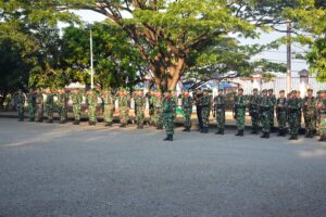 mbminvestigasi.com | Korem 132/Tadulako Gelar Upacara Mingguan, Teguhkan Disiplin dan Semangat Pengabdian Prajurit