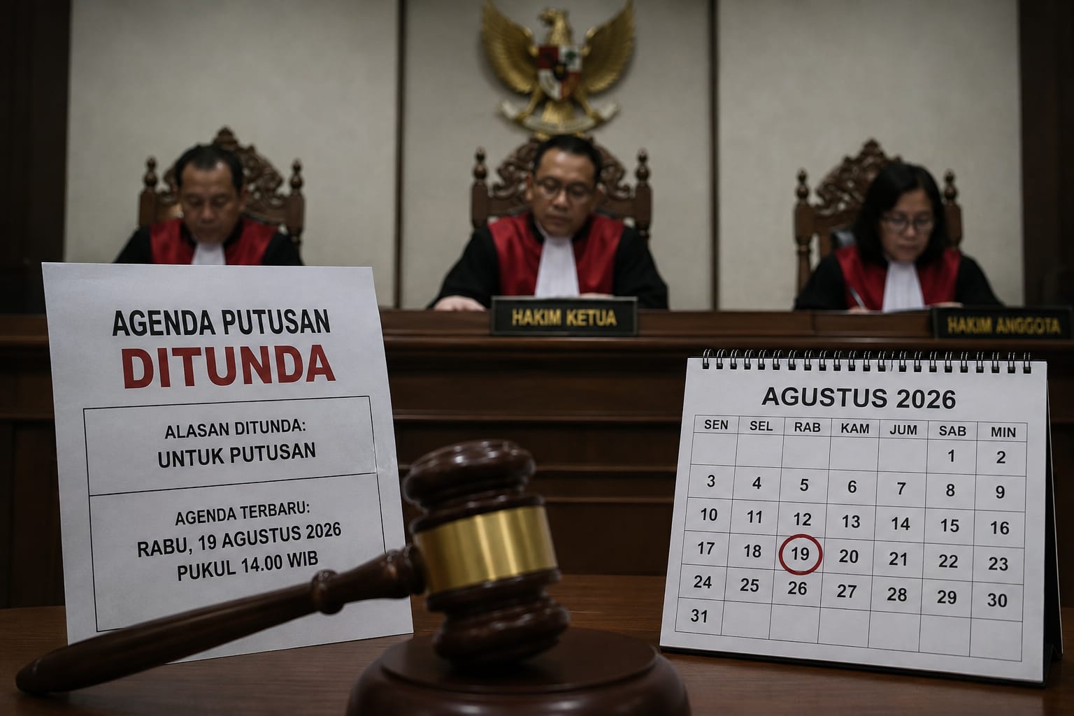 mbminvestigasi.com | Agenda Putusan Kembali Diundur, Publik Menanti Penjelasan Resmi Pengadilan mbminvestigasi.com | Agenda Putusan Kembali Diundur, Publik Menanti Penjelasan Resmi Pengadilan