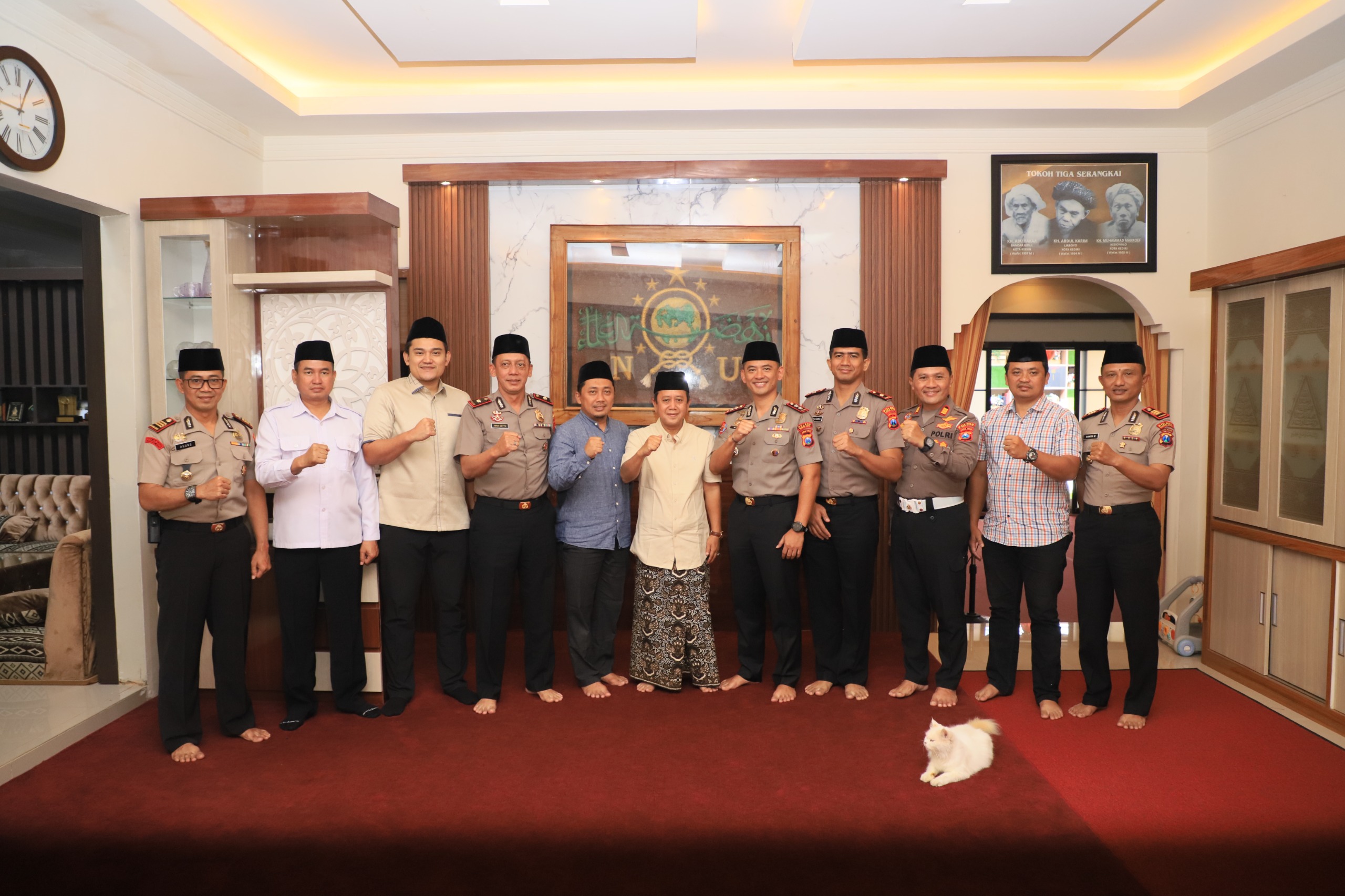 mbminvestigasi.com | Kapolres Kediri Kota Jalin Silaturahmi dengan Ketua PCNU Kota Kediri, Perkuat Sinergi Jaga Kondusivitas Daerah