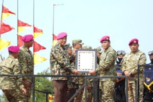 mbminvestigasi.com | Kasad Dikukuhkan sebagai Warga Kehormatan Korps Marinir TNI AL