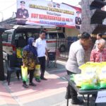 mbminvestigasi.com | Polres Blitar Kota Gelar Gerakan Pangan Murah Sambut HUT Kemerdekaan RI ke-81
