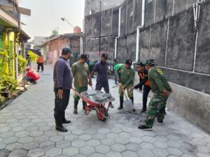 mbminvestigasi.com | Satu Minggu Jelang Penutupan, Satgas TMMD Ormas dan Warga Kejar Waktu Demi Tuntaskan Sasaran Fisik