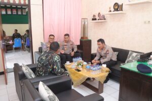mbminvestigasi.com | Kapolres Kediri Kunjungi Brimob Kompi 1 C, Perkuat Koordinasi Hadapi Dinamika Kamtibmas