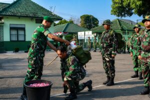 Mbminvestigasi.com | Tradisi Sambut Prajurit Baru, Dandim Boyolali Tekankan Loyalitas dan Profesionalisme