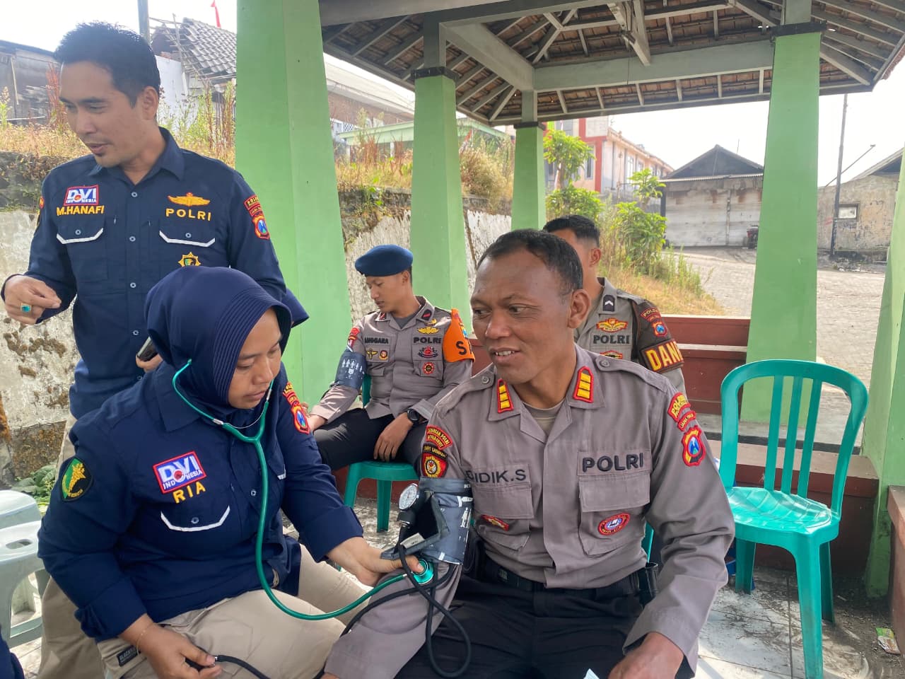 Mbminvestigasi.com | Polres Probolinggo Periksa Kesehatan Personel Pengamanan Bromo Pascakarhutla