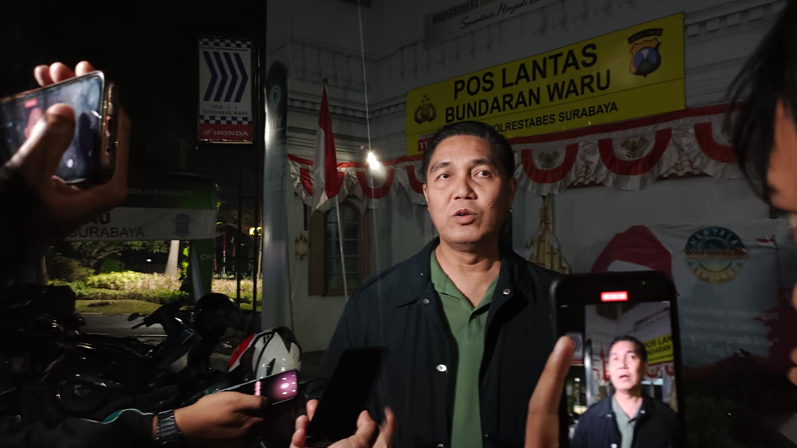 Mbminvestigasi.com | Polda Jatim Pastikan Situasi Surabaya Kondusif dan Terkendali Pascakejadian di Dua Pos Lantas