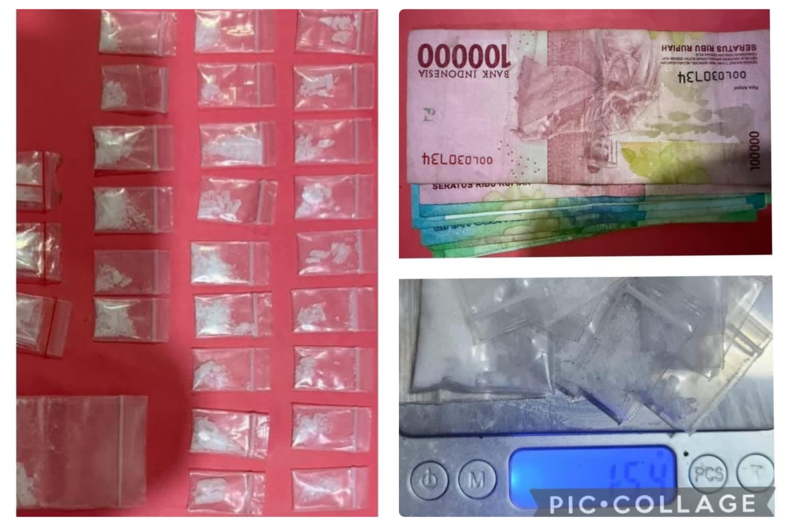 Mbminvestigasi.com | Polres Pelabuhan Tanjung Perak Ungkap Peredaran Narkoba, Satu Tersangka dan 28 Poket Sabu Diamankan