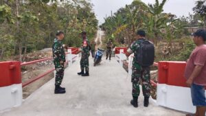 Mbminvestigasi.com | Jembatan Gantung Garuda Keyongan Tembus 99 Persen, Selangkah Lagi Bisa Dinikmati Warga
