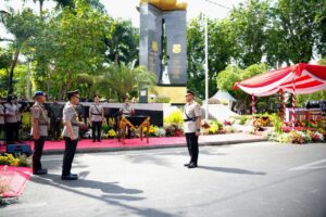 Mbminvestigasi.com | Kapolri Pimpin Upacara Hari Juang Polri 2026 di Surabaya, Kobarkan Semangat Perjuangan Polri untuk Mewujudkan Kemajuan Bangsa