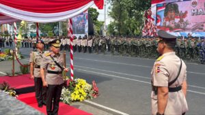 Mbminvestigasi.com | Kapolri Pimpin Upacara Hari Juang Polri 2026 di Surabaya, Kobarkan Semangat Perjuangan Polri untuk Mewujudkan Kemajuan Bangsa