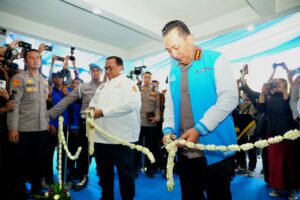 Mbminvestigasi.com | Kapolri Resmikan Gedung KSPSI AGN Jatim