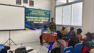 Mbminvestigasi.com | Wujudkan Kemanunggalan TNI-Rakyat, Satgas Pamtas RI-PNG Kewilayahan Yonif 645/Gty Laksanakan Anjangsana Penuhi Undangan Puskesmas
