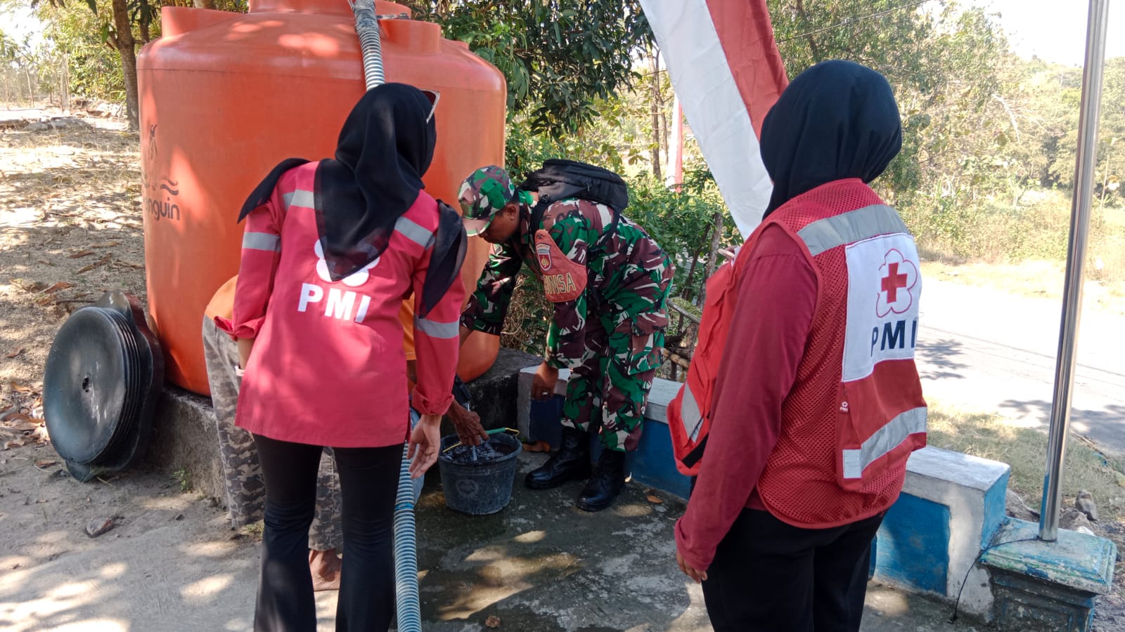 Mbminvestigasi.com | Air Bersih Mengalir untuk Warga Dukuh Padas, Sragen