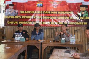 Mbminvestigasi.com | Kapolres Kediri Kota Ajak GARDA Jadi Mitra Jaga Keamanan dan Ketertiban Kota