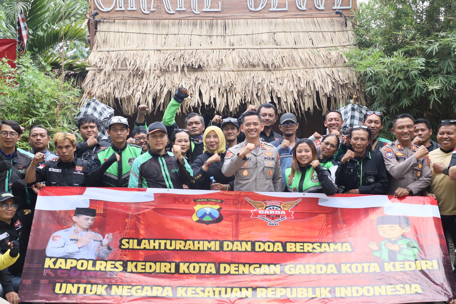 Mbminvestigasi.com | Kapolres Kediri Kota Ajak GARDA Jadi Mitra Jaga Keamanan dan Ketertiban Kota