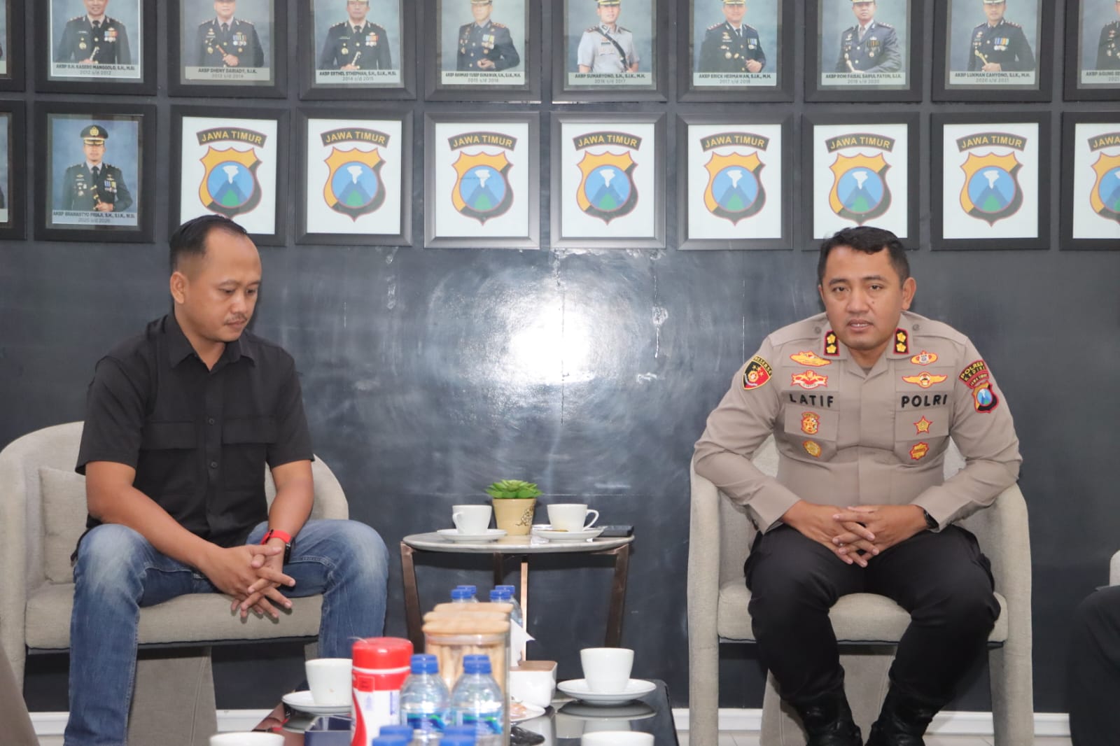 Mbminvestigasi.com | Jaga Kamtibmas, Polres Kediri Gandeng Perguruan Pencak Silat