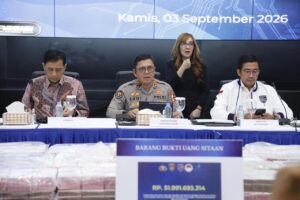 Mbminvestigasi.com | Bareskrim Polri Ungkap Tiga Kasus Judi Online, Sita dan Bekukan Dana Puluhan Miliar