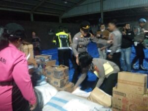 Mbminvestigasi.com | Polri Terus Perkuat Pelayanan Warga di Pengungsian Gunung Sinabung