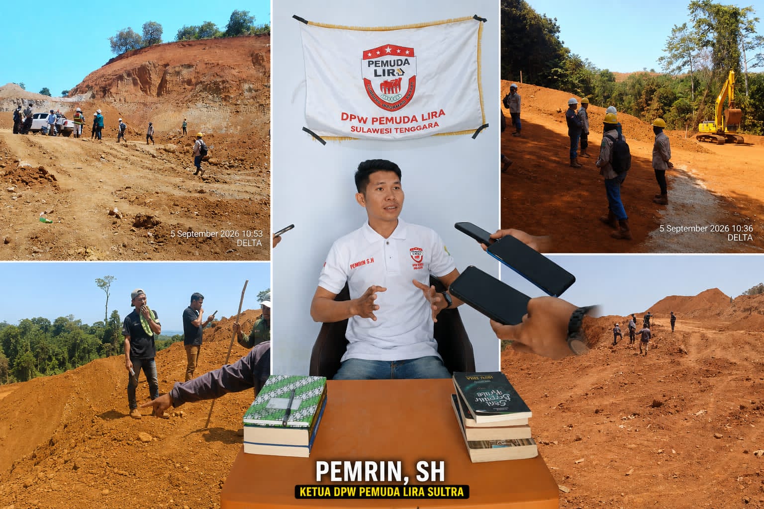 Mbminvestigasi.com | Diduga Serobot Lahan Warga, DPW PEMUDA LIRA SULTRA Desak PT. TIMAH Jangan Arogan, Pemda Bombana Jangan Diam
