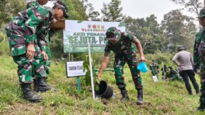 Mbminvestigasi.com | Seribu Pohon Endemik Merbabu Ditanam, Kodim Boyolali Tanam Harapan untuk Masa Depan