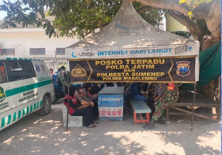Mbminvestigasi.com | Polresta Sumenep Siagakan 3 Posko Terpadu Pasca-KM Virgo Transport 8 Hilang Kontak
