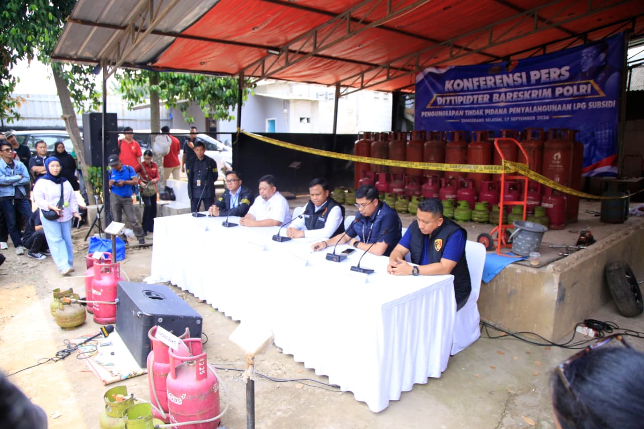 Mbminvestigasi.com | Bareskrim Polri Bongkar Penyalahgunaan LPG Subsidi, 910 Tabung Diamankan Mbminvestigasi.com | Bareskrim Polri Bongkar Penyalahgunaan LPG Subsidi, 910 Tabung Diamankan