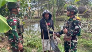 Mbminvestigasi.com | ‎Yonif satgas 645/Gardatama Yudha Laksanakan Kegiatan Pelayanan Kesehatan dan Pemberian Sargal Kepada Masyarakat Distrik Napua