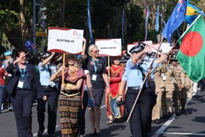 Mbminvestigasi.com | Parade 450 Polwan dari 43 Negara Meriahkan IAWP 2026 di Bali
