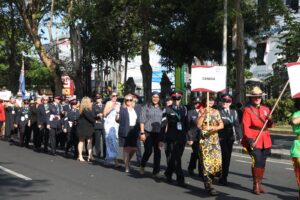 Mbminvestigasi.com | Parade 450 Polwan dari 43 Negara Meriahkan IAWP 2026 di Bali