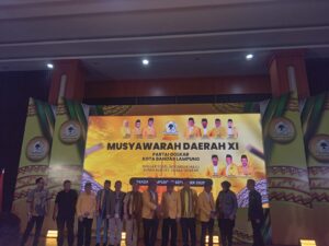 Mbminvestigasi.com | Musda XI Golkar Bandar Lampung Resmi Dibuka, Aprozi Alam Tekankan Program dan Target 2029