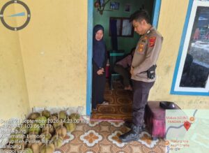 Mbminvestigasi.com | Bhabinkamtibmas Pekon Rata Agung Ajak Warga Bersama Jaga Kamtibmas