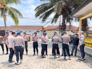 Mbminvestigasi.com | Sie Propam Polres Pesisir Barat Bersama Subbidprovos Bidpropam Polda Lampung Laksanakan Gaktibplin